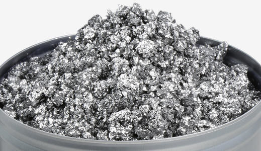 7um nhôm bạc dán lá và không lá 25kg mỗi trống